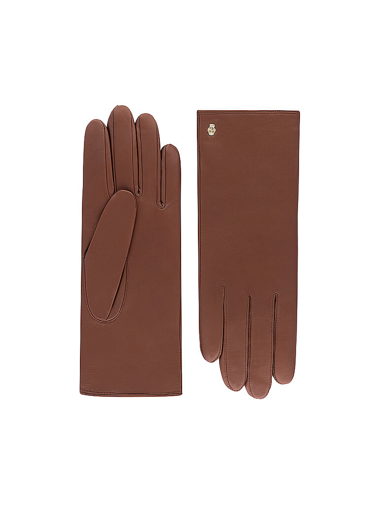 ROECKL Lederhandschuhe camel | 8