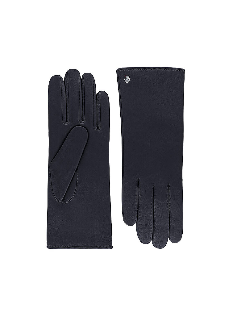 ROECKL Lederhandschuhe dunkelblau | 6,5
