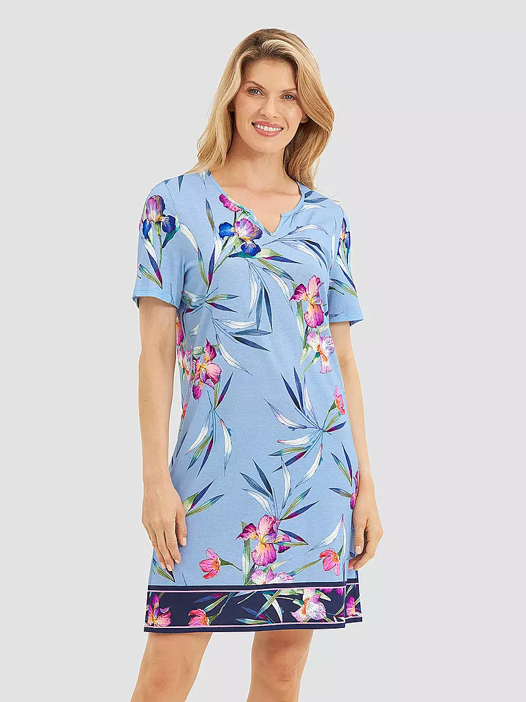 ROESCH | Sleepshirt - Nachthemd | hellblau