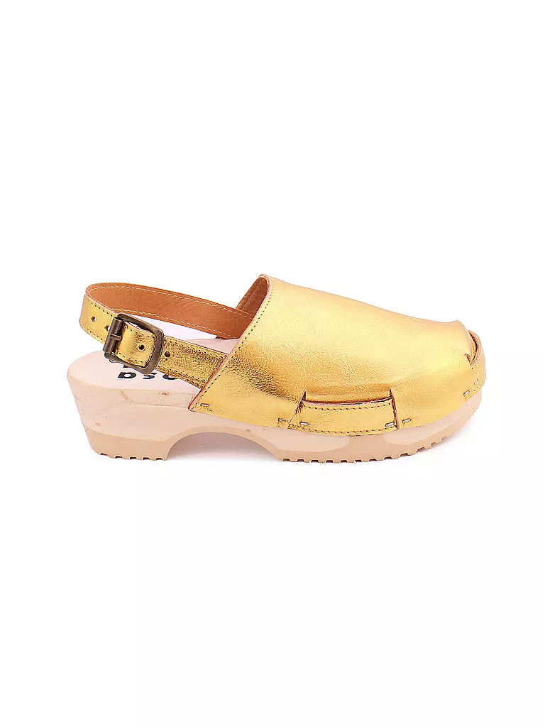 ROSA MOSA | Pantoletten - Clog Donau gold  | gold