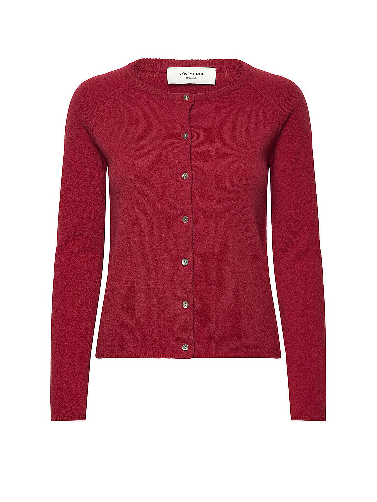 ROSEMUNDE Cardigan RWLAICA dunkelrot | XL