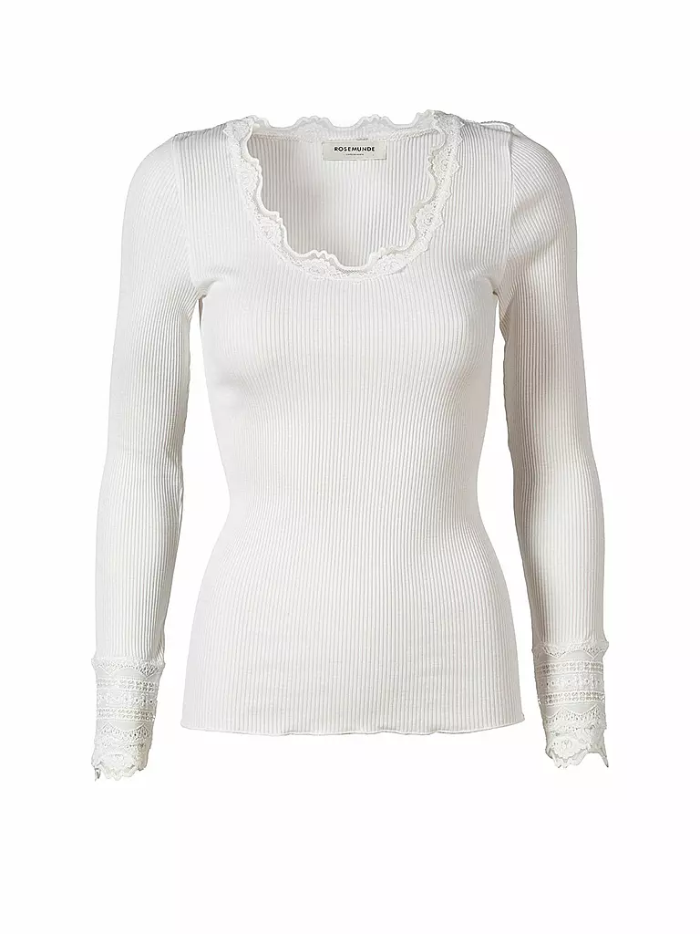 ROSEMUNDE | Langarmshirt  | weiss