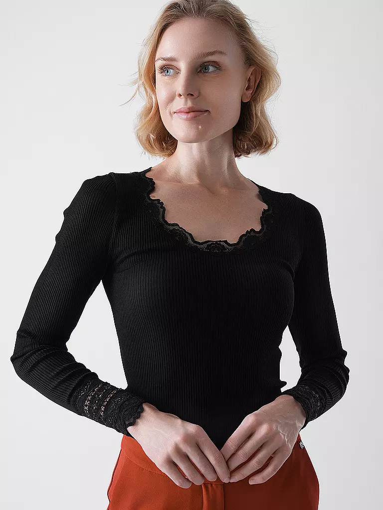 ROSEMUNDE | Langarmshirt  | schwarz