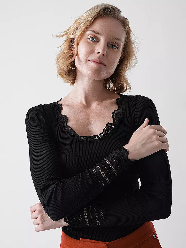 ROSEMUNDE | Langarmshirt  | schwarz