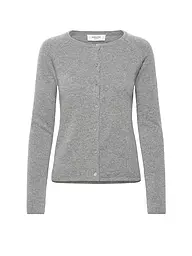 ROSEMUNDE | Strickjacke | hellgrau