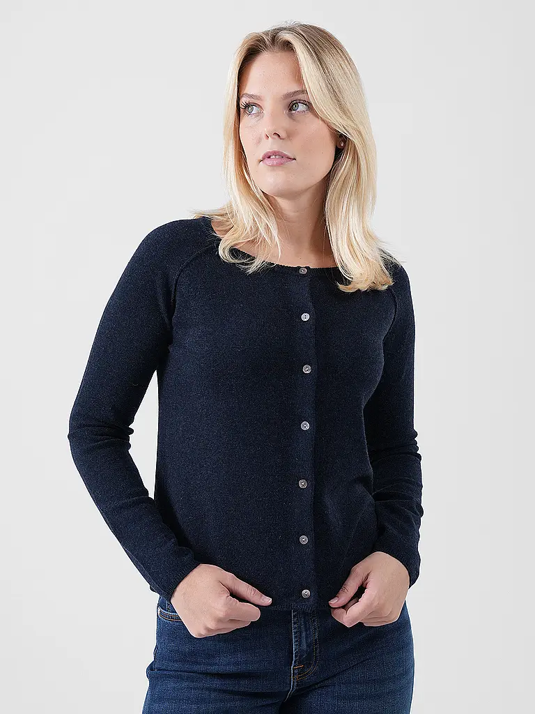 ROSEMUNDE | Strickjacke | Dunkelblau