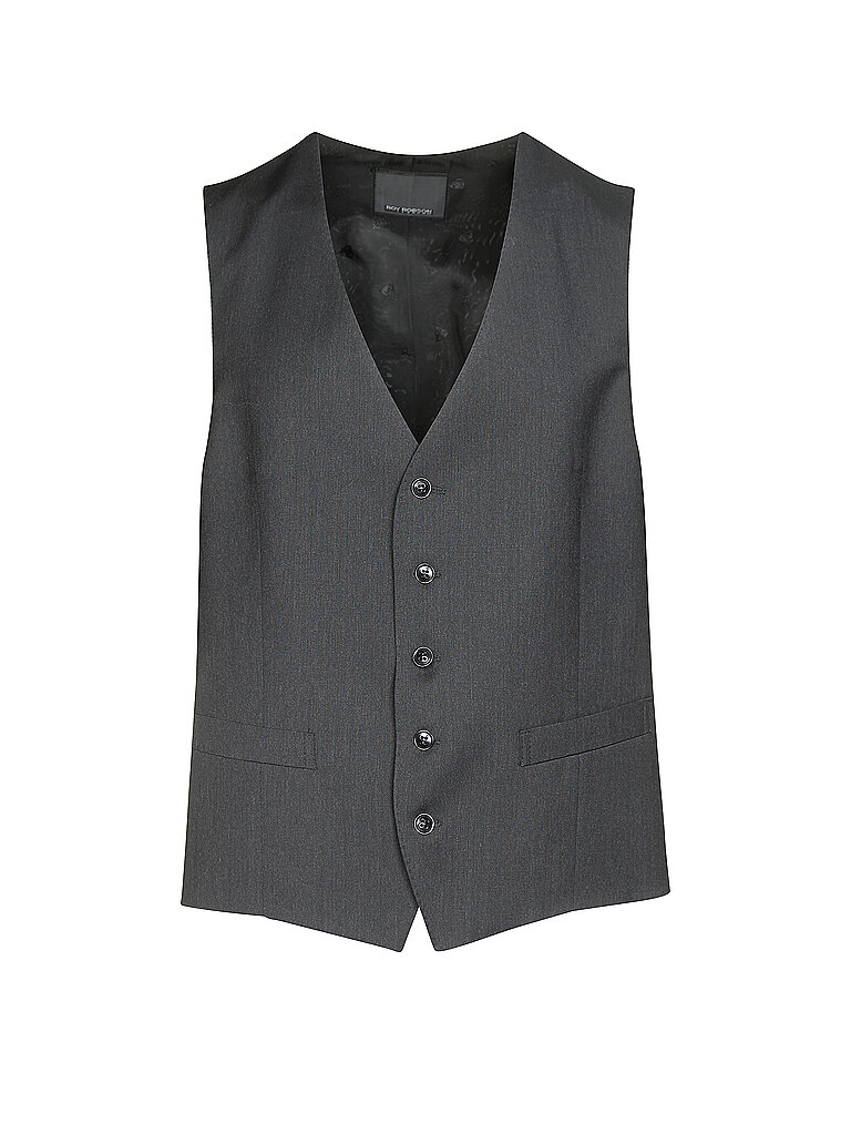 ROY ROBSON Anzugweste grau | 56