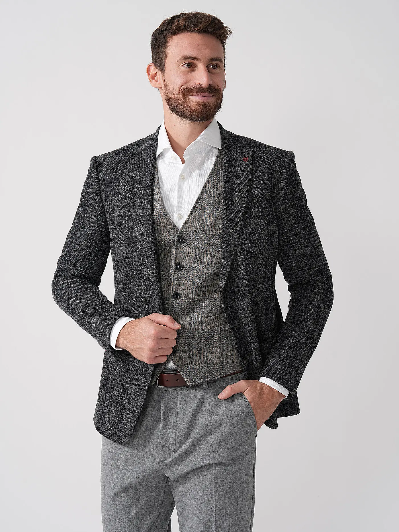 ROY ROBSON | Sakko Slim Fit | dunkelblau