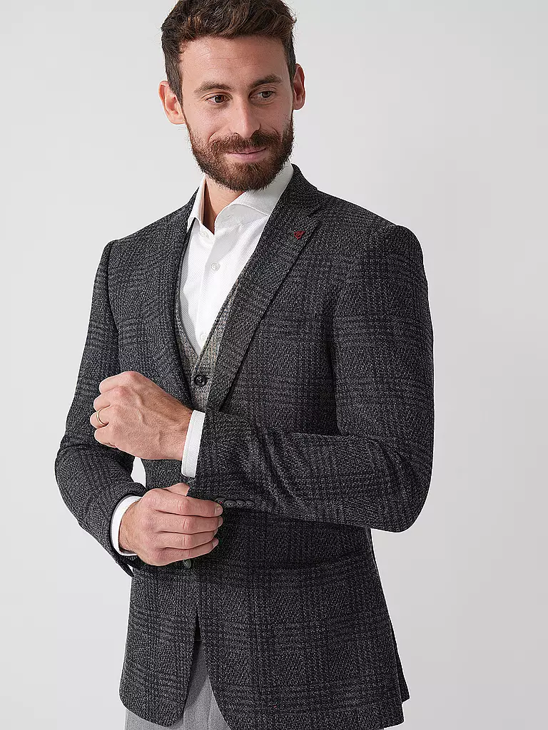 ROY ROBSON | Sakko Slim Fit | braun