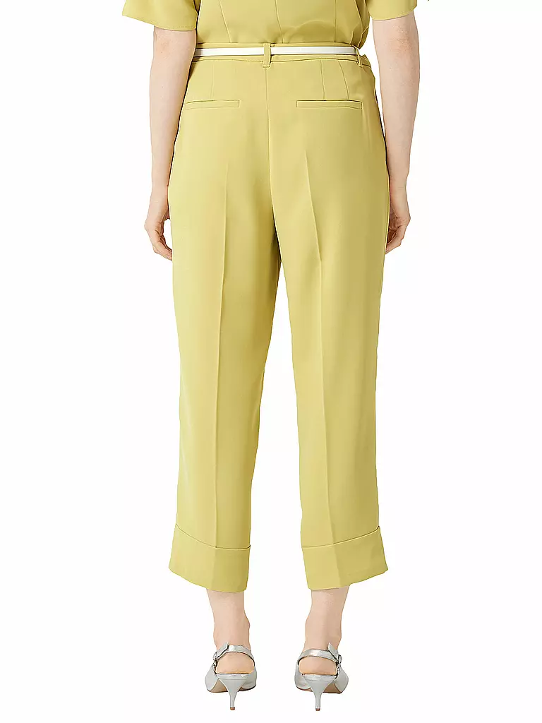 S.OLIVER BLACK LABEL | Culotte-Hose | gelb