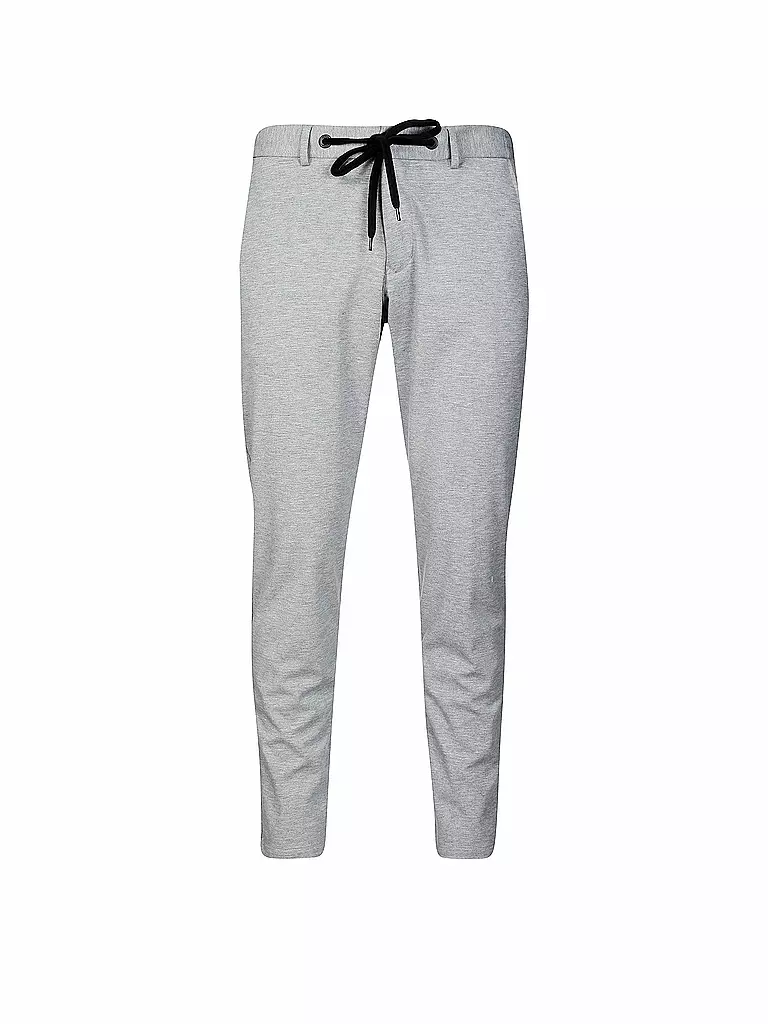 S.OLIVER BLACK LABEL | Jersey-Anzughose "Jogg Suit"  | grau