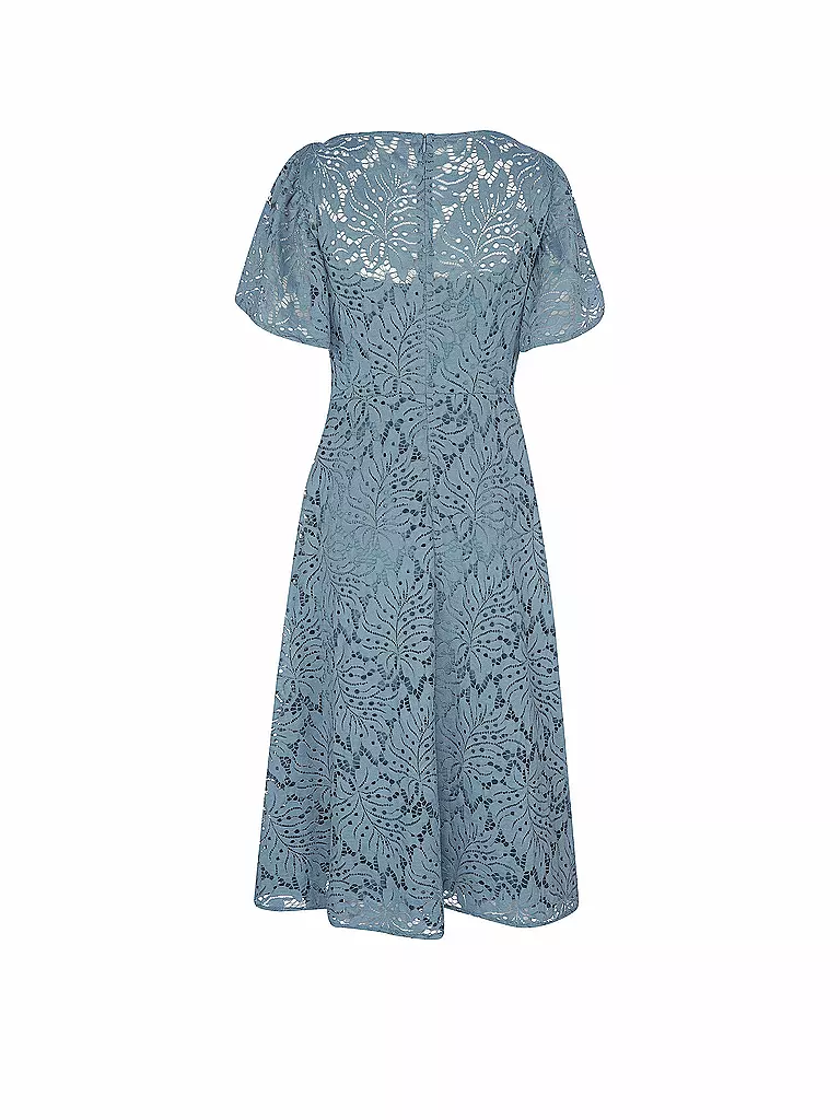 S.OLIVER BLACK LABEL | Kleid mit Spitz | petrol