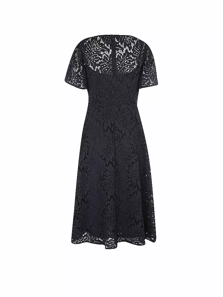 S.OLIVER BLACK LABEL | Kleid mit Spitz | blau