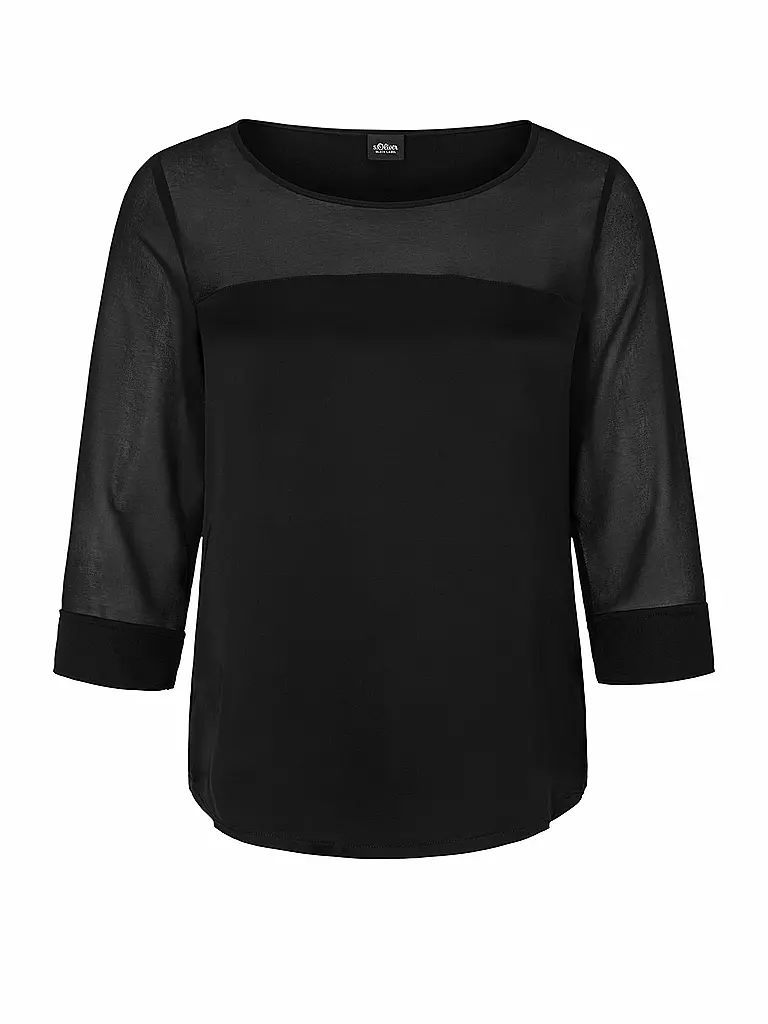 S.OLIVER BLACK LABEL | T-Shirt | schwarz