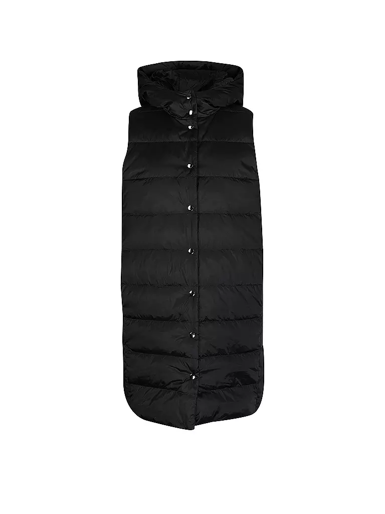 S.OLIVER BLACK LABEL | Wende-Steppgilet | schwarz