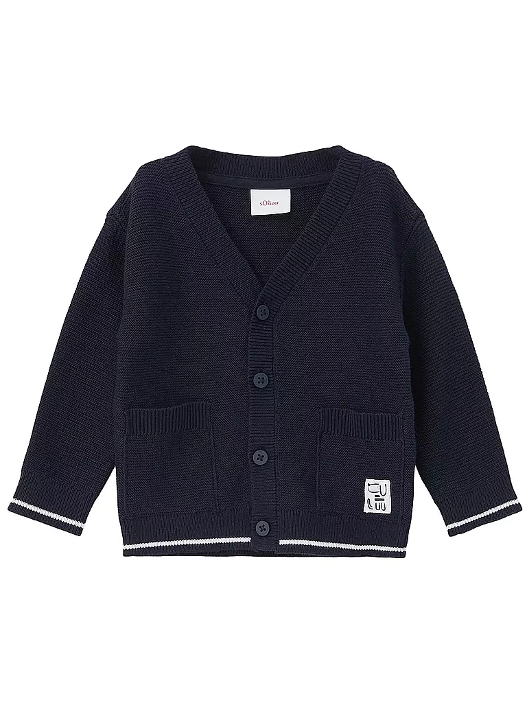 S.OLIVER | Baby Cardigan | dunkelblau