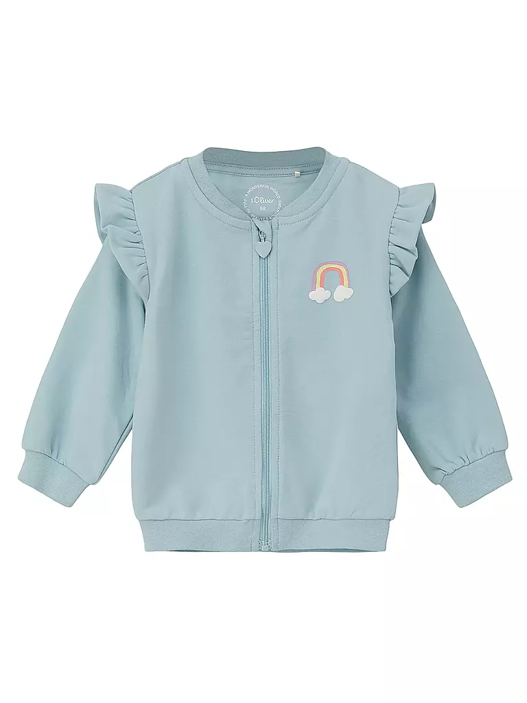 S.OLIVER | Baby Mädchen Sweatjacke | mint