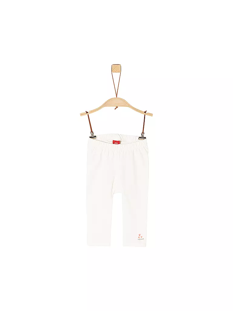 S.OLIVER | Baby Mädchen-Legging Regular-Fit | weiß
