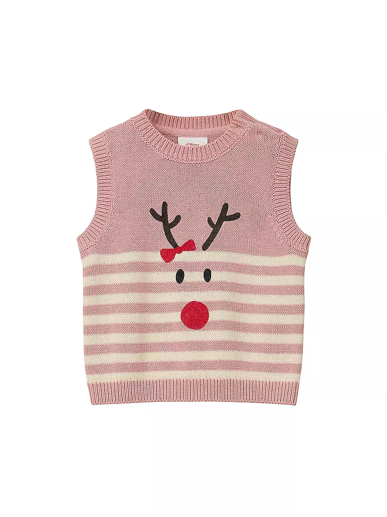 S.OLIVER | Baby Pullunder | rosa