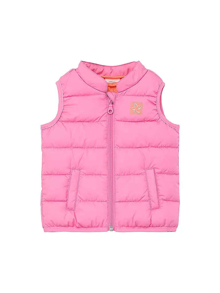 S.OLIVER | Baby Steppgilet | pink