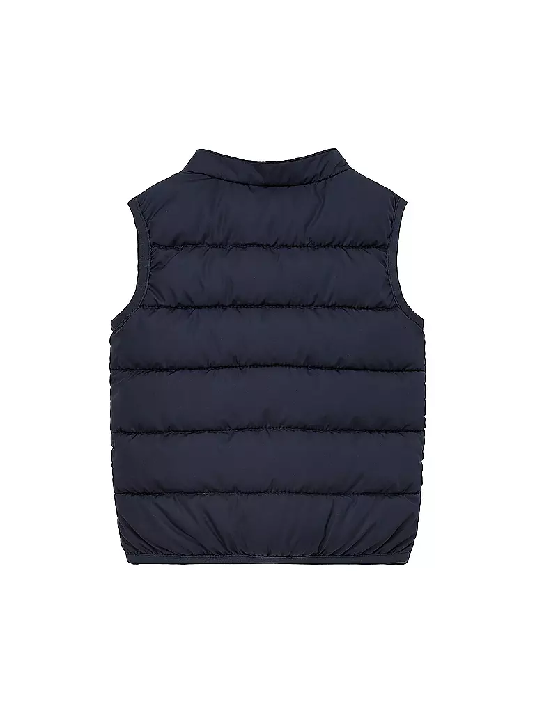 S.OLIVER | Baby Steppgilet | dunkelblau