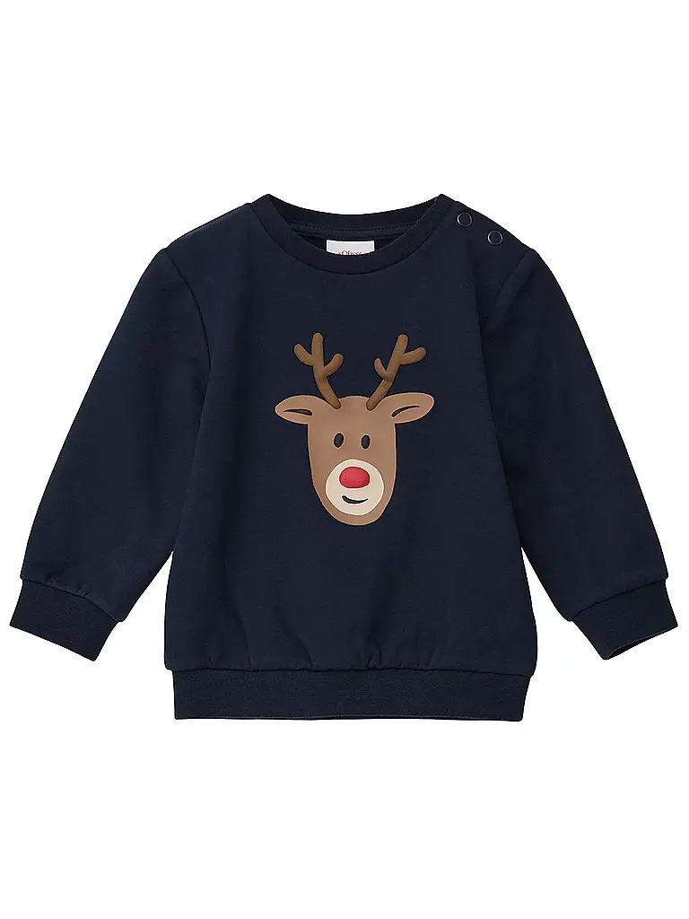 S.OLIVER | Baby Sweater | dunkelblau