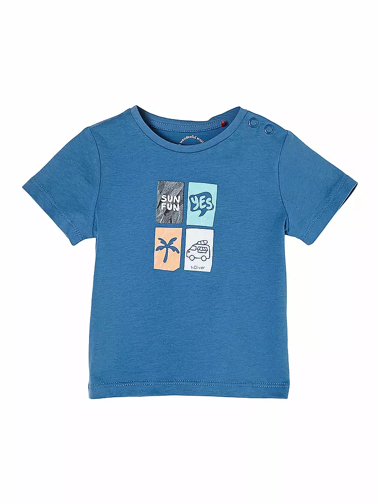 S.OLIVER | Baby T-Shirt | blau