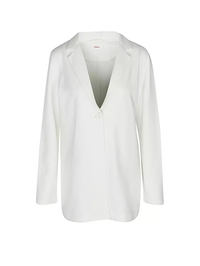S.OLIVER | Blazer | weiss