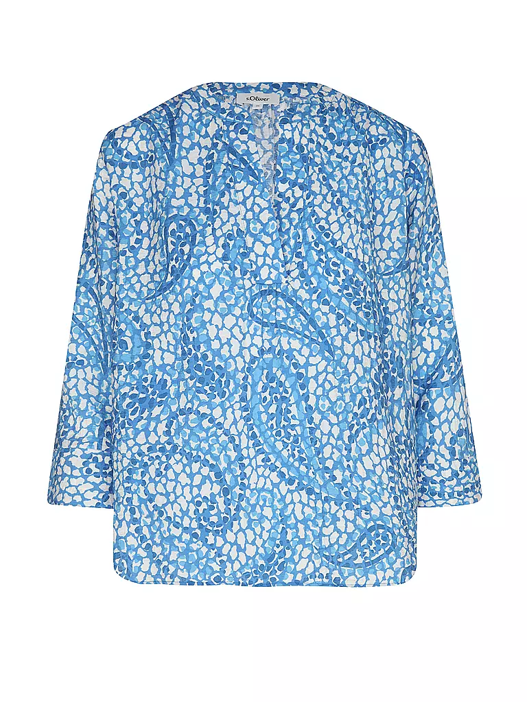 S.OLIVER | Bluse  | blau