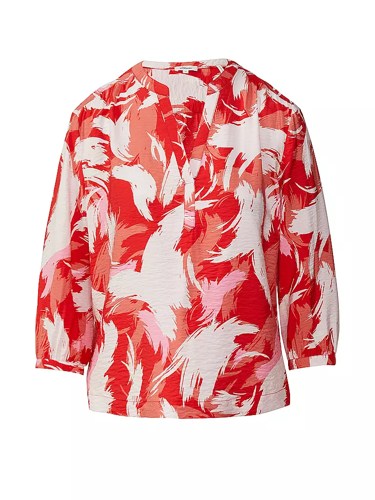 S.OLIVER | Bluse  | rot