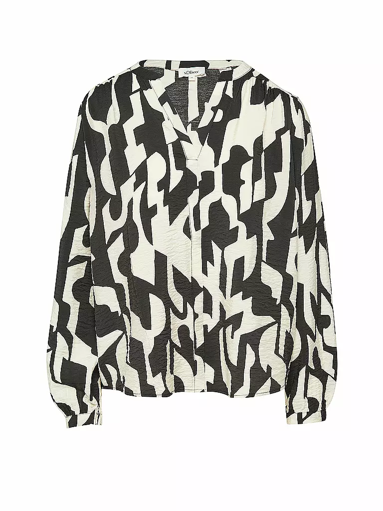 S.OLIVER | Bluse  | schwarz