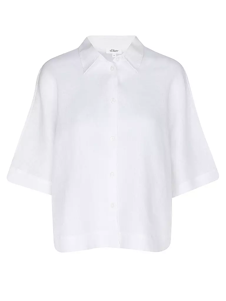 S.OLIVER | Bluse  | weiss