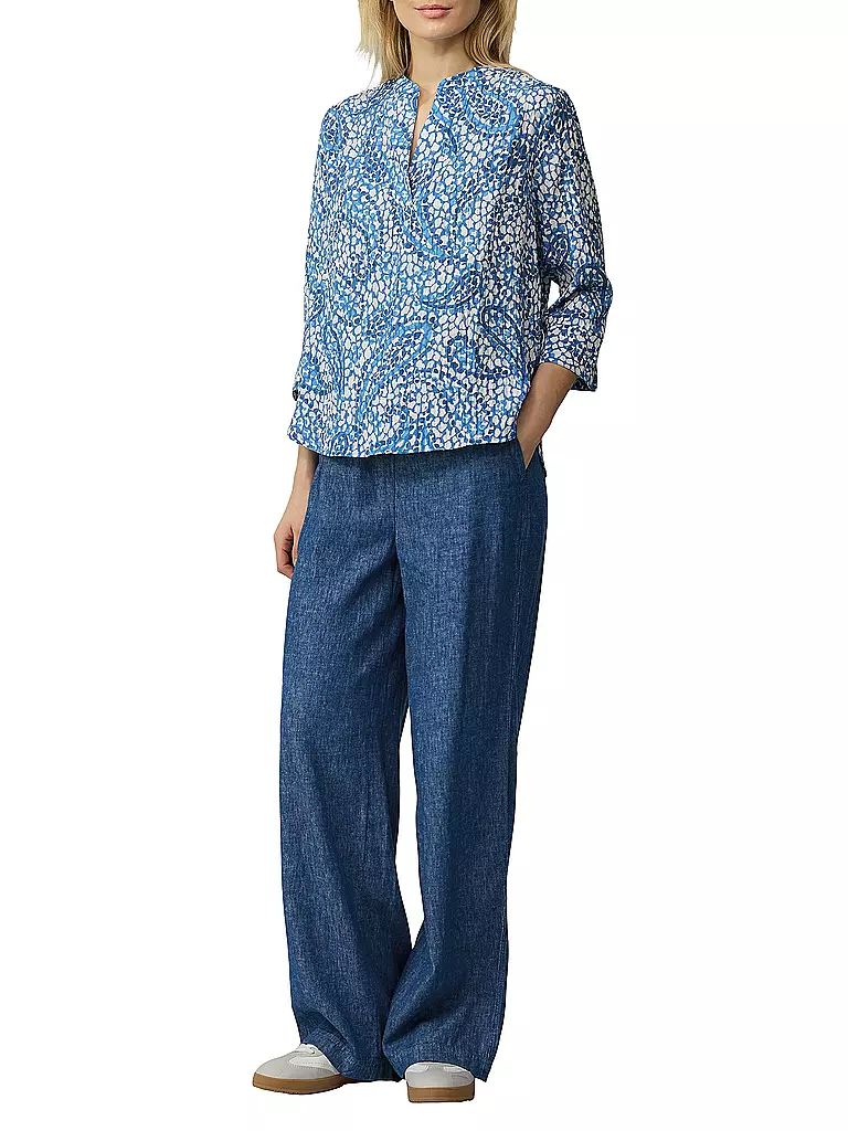S.OLIVER | Bluse  | blau