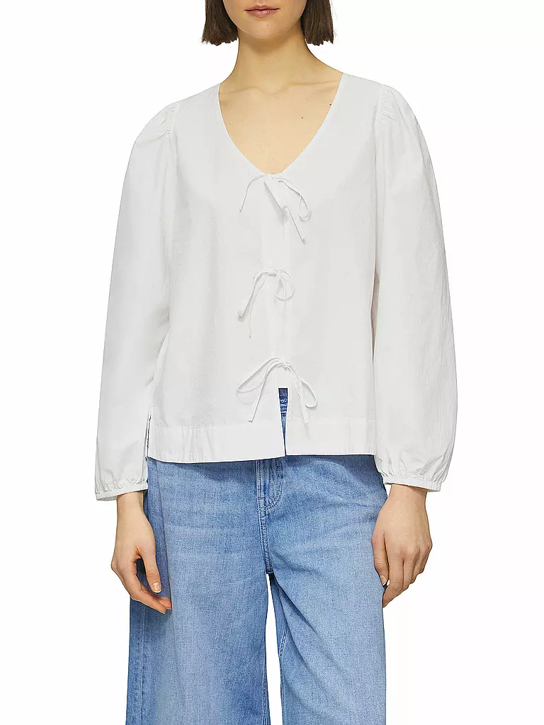 S.OLIVER | Bluse  | weiss
