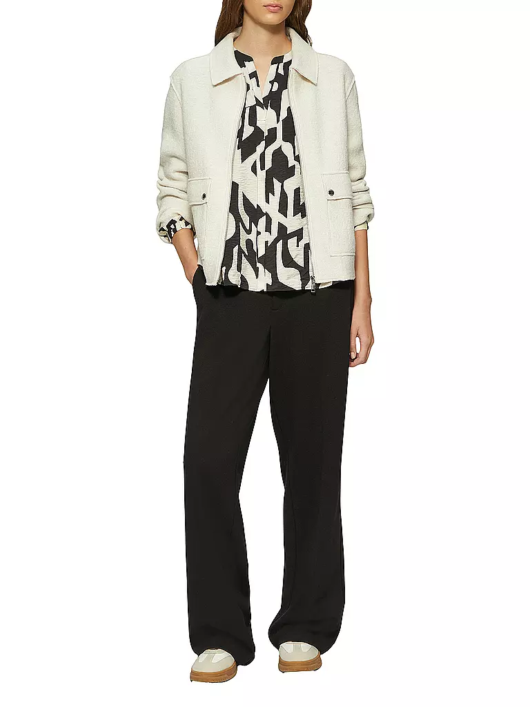 S.OLIVER | Bluse  | schwarz