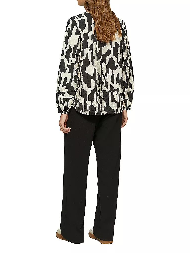 S.OLIVER | Bluse  | schwarz