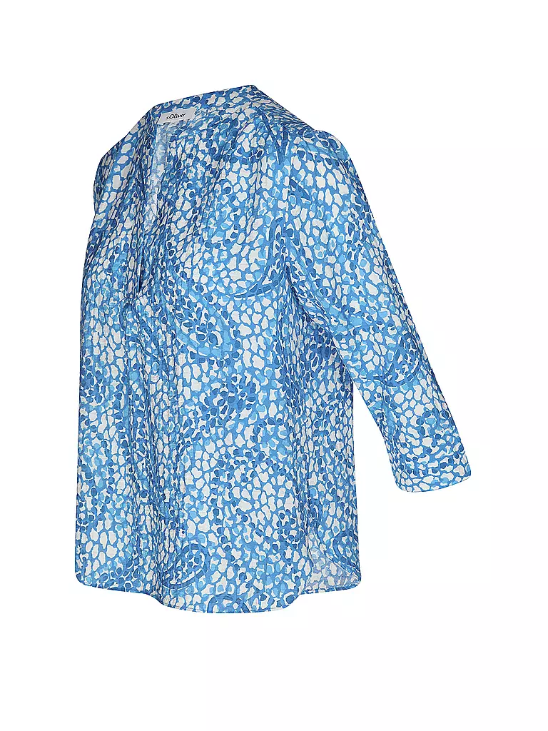 S.OLIVER | Bluse  | blau