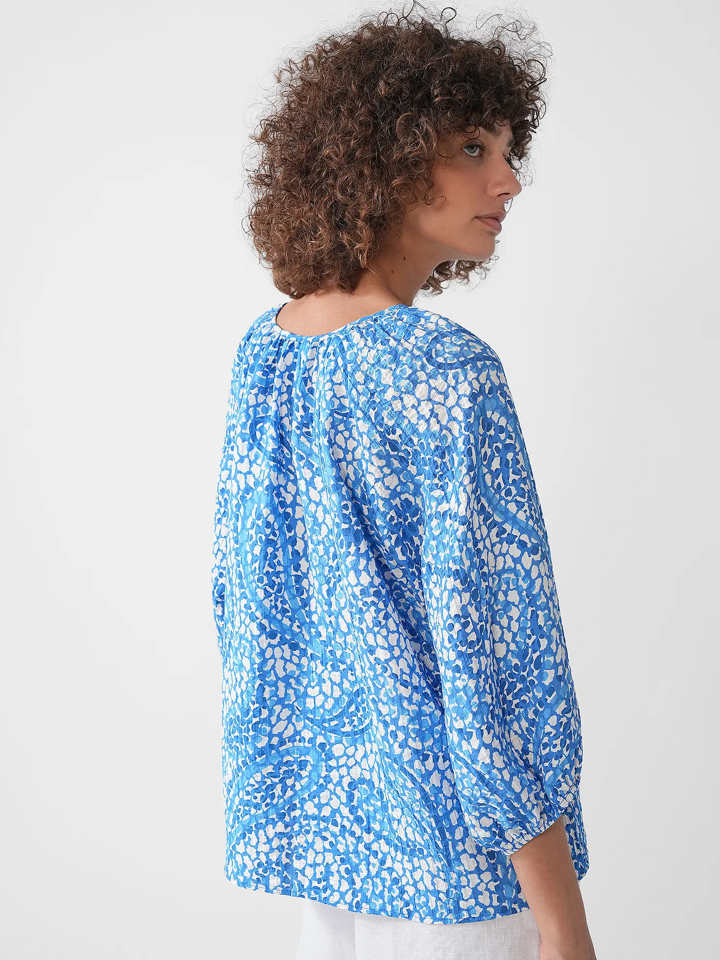 S.OLIVER | Bluse  | blau