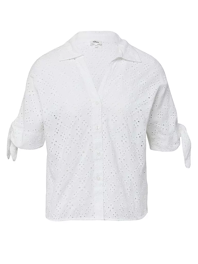S.OLIVER | Bluse | weiss