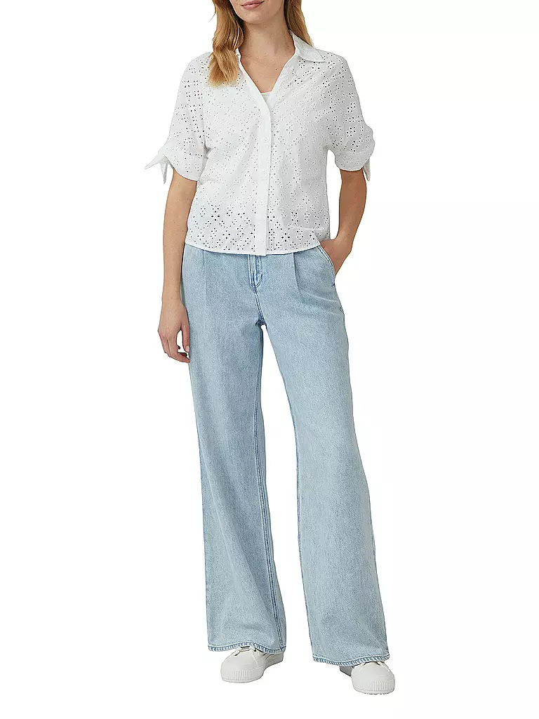 S.OLIVER | Bluse | weiss