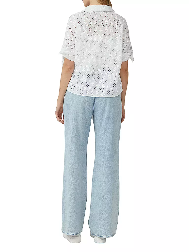 S.OLIVER | Bluse | weiss