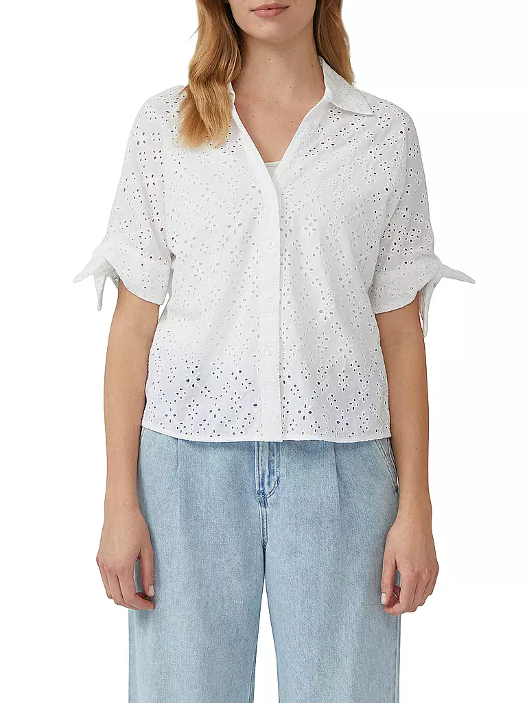 S.OLIVER | Bluse | weiss