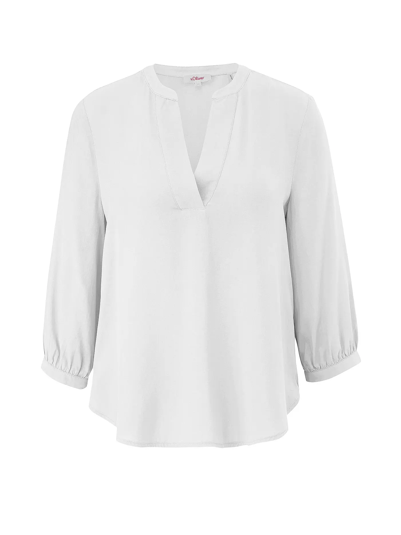 S.OLIVER | Blusenshirt  | weiss