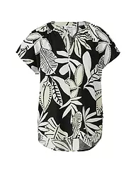 S.OLIVER | Blusenshirt  | schwarz