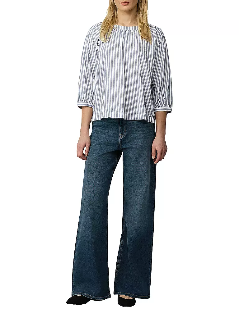 S.OLIVER | Blusenshirt  | blau