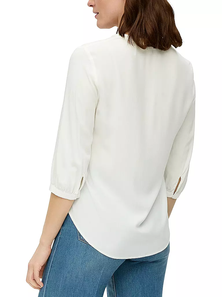 S.OLIVER | Blusenshirt  | Weiss