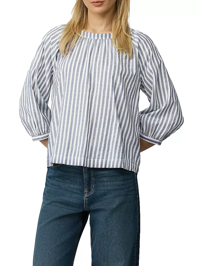 S.OLIVER | Blusenshirt  | blau