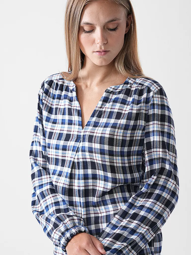 S.OLIVER | Blusenshirt  | blau