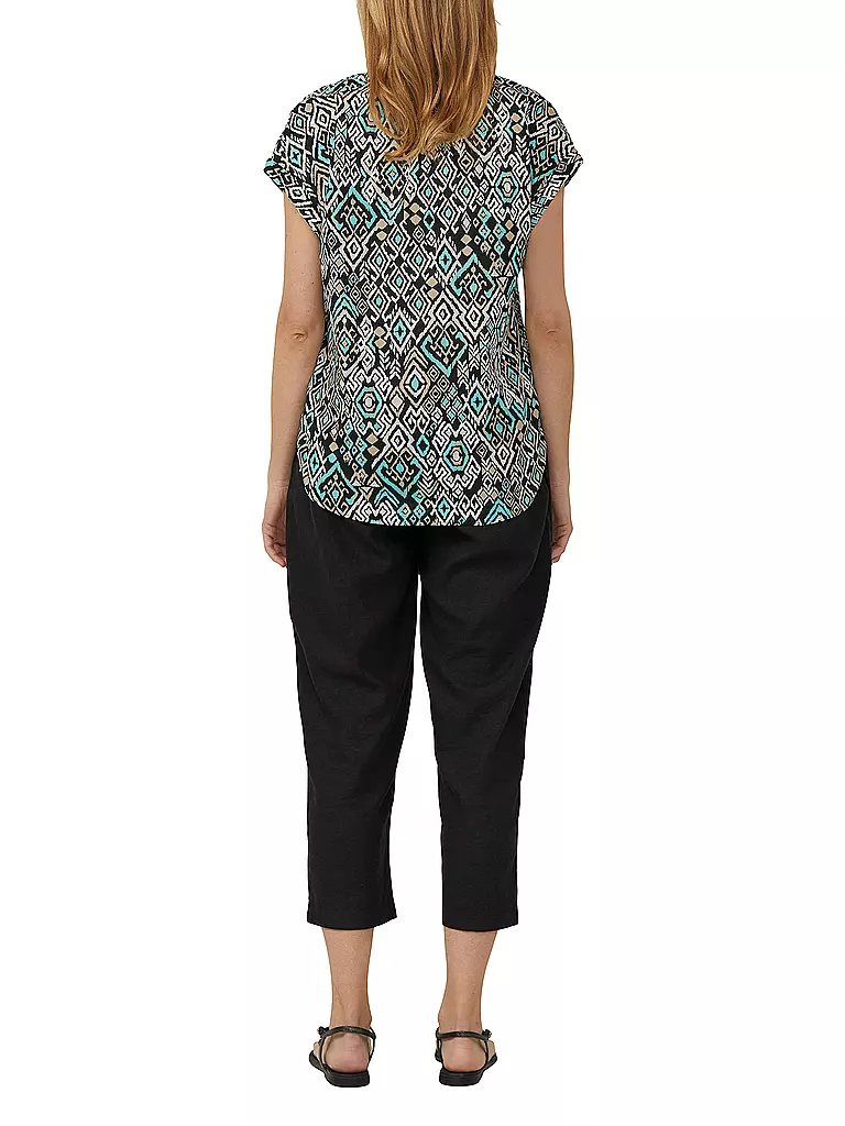 S.OLIVER | Blusenshirt | schwarz