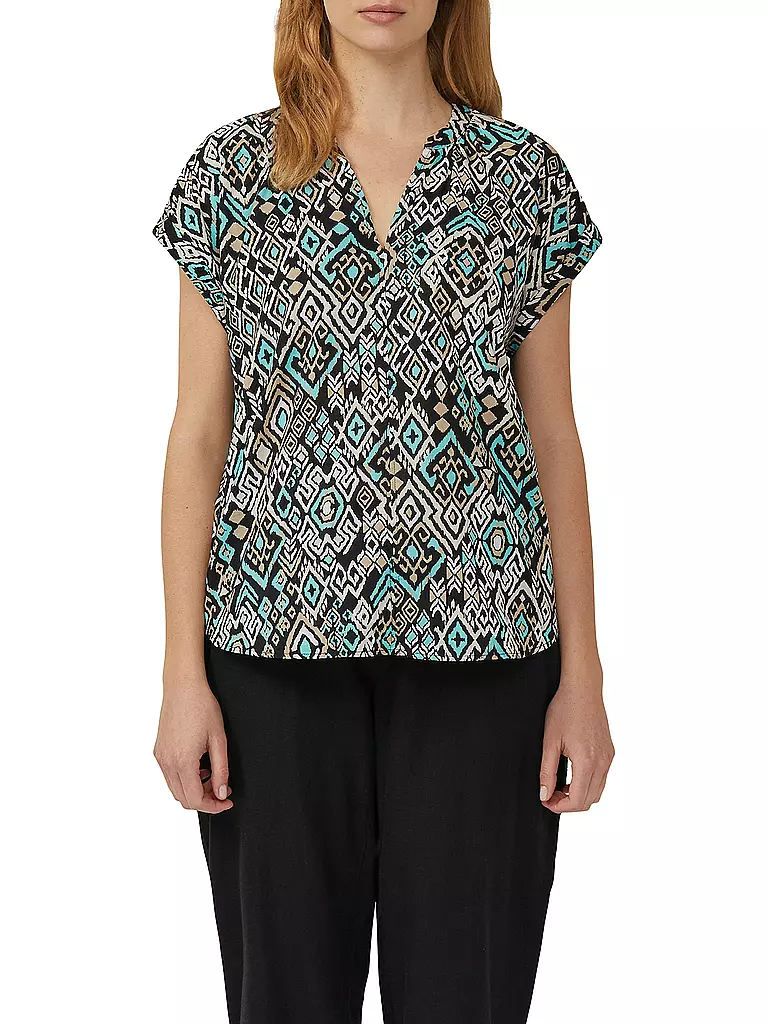 S.OLIVER | Blusenshirt | schwarz